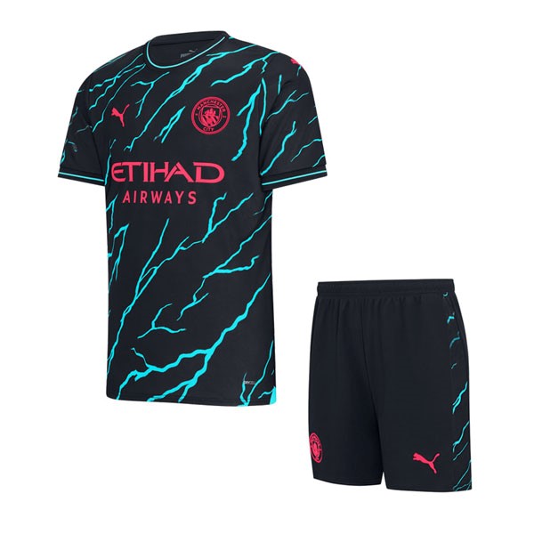 Camiseta Manchester City 2nd Niño 2023-2024